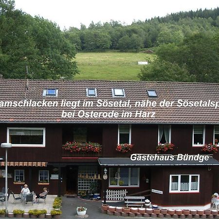 Gaestehaus Buendge Kamschlacken Exterior foto