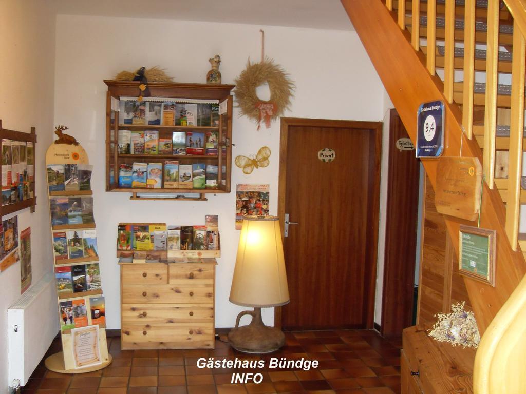 Gaestehaus Buendge Kamschlacken Exterior foto