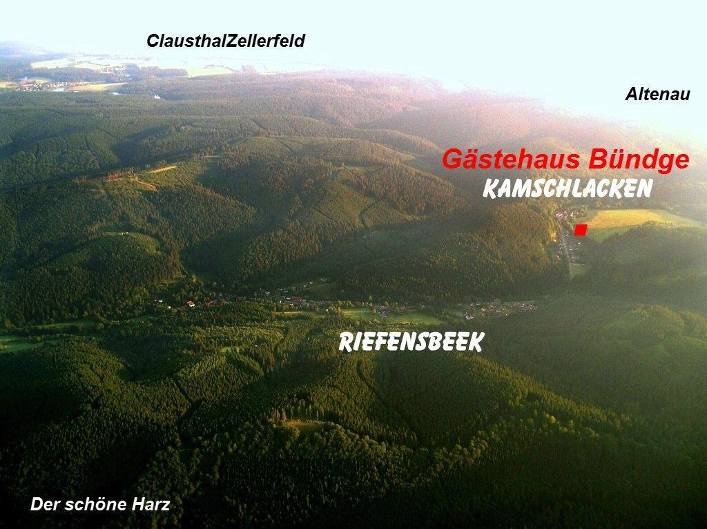 Gaestehaus Buendge Kamschlacken Exterior foto